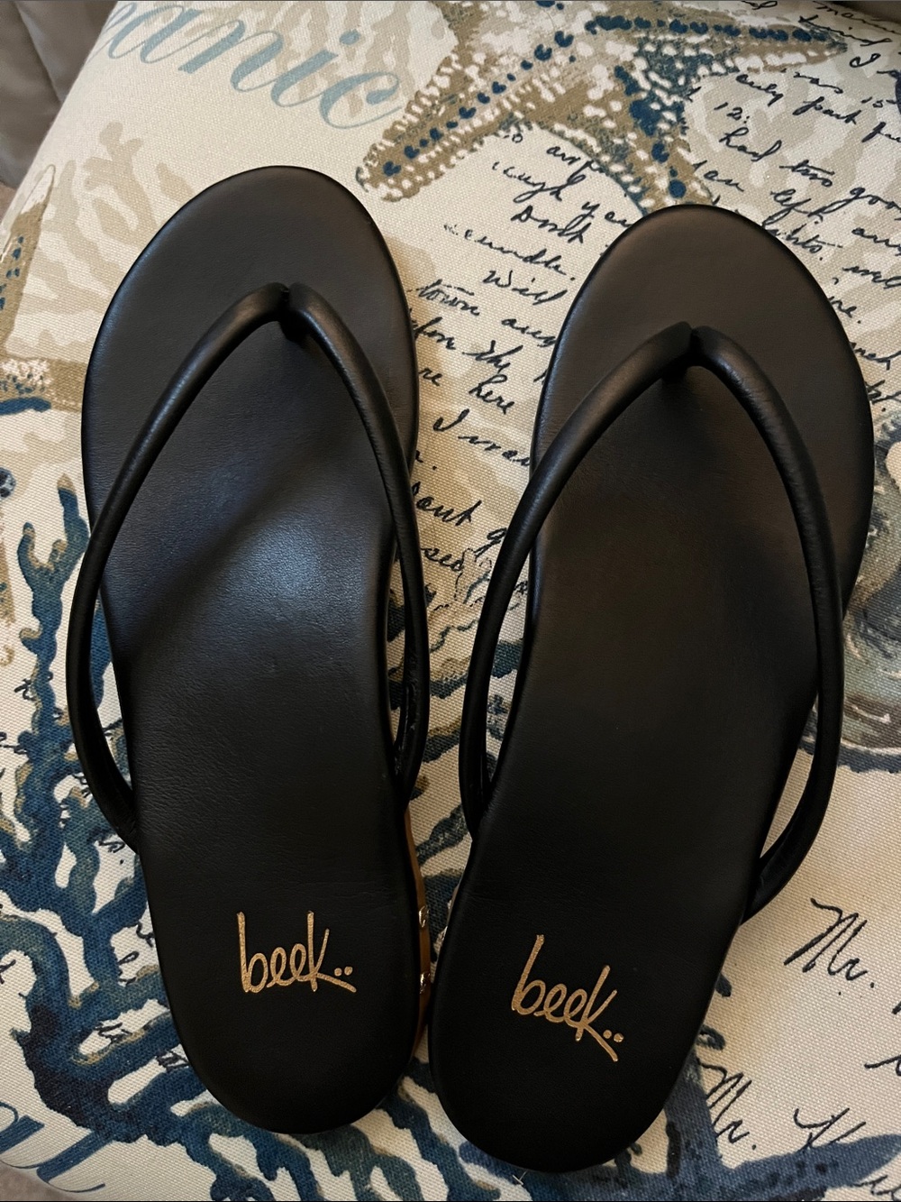 beek Black Minimalist Women’s Flip Flop Sandals